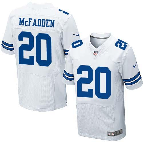 Nike Dallas Cowboys 20 Darren McFadden white men elite nfl jerseys