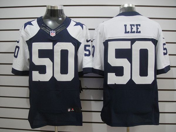 Nike Dallas Cowboys 50 Sean Lee Blue Thankgivings NFL Elite Jerseys