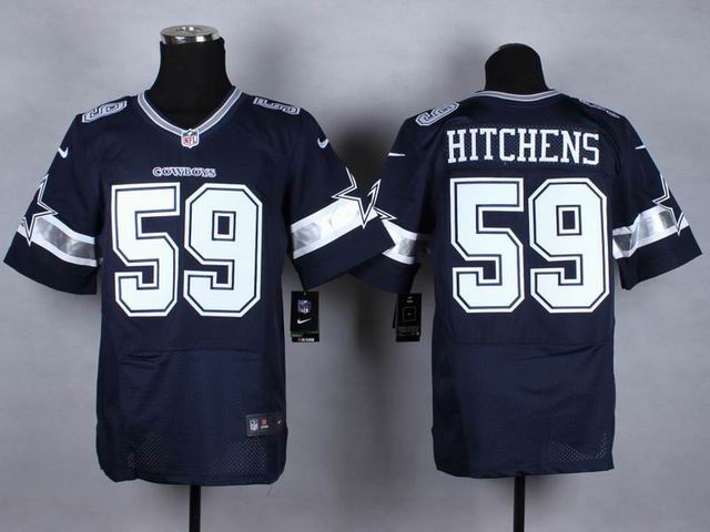 Nike Dallas Cowboys 59 Anthony Hitchens dark blue elite NFL Jerseys