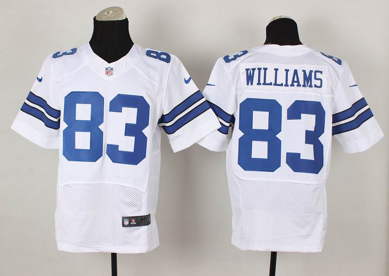 Nike Dallas Cowboys 83 Terrance Williams white elite nfl jerseys