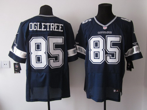 Nike Dallas Cowboys 85 Kevin Ogletree Elite Blue NFL Jerseys