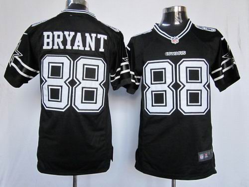 Nike Dallas Cowboys 88 Dez Bryant Limited Black NFL Jerseys