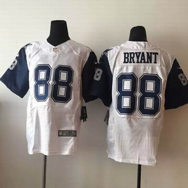 Nike Dallas Cowboys 88 Dez Bryant White Men Stitched NFL Elite Thankgiving Jerseys