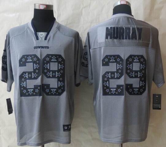 Nike Dallas cowboys 29 DeMarco Murray Lights Out Grey Elite Jerseys