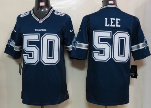 Nike Dallas cowboys 50 Lee Blue Limited Jerseys