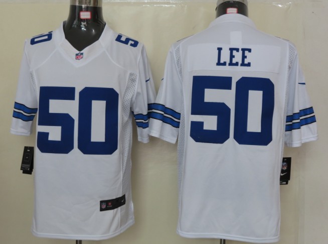 Nike Dallas cowboys 50 Lee White Limited Jersey