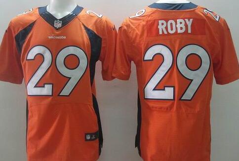 Nike Denver Broncos 29 Bradley Roby orange elite nfl jerseys