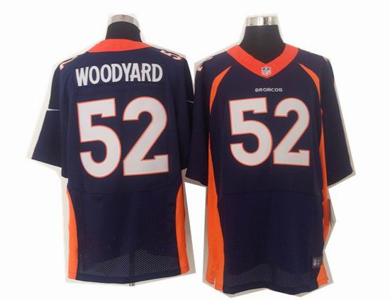 Nike Denver Broncos 52 WOODYARD elite blue nfl Jerseys