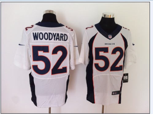 Nike Denver Broncos 52 WOODYARD elite white nfl Jerseys