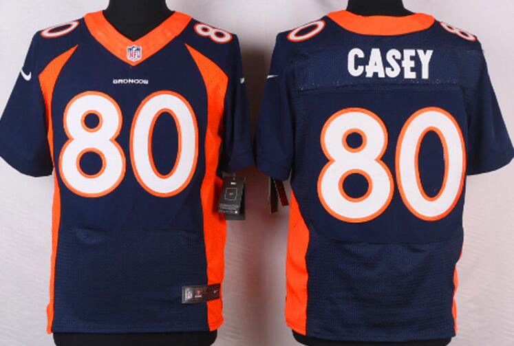 Nike Denver Broncos 80 James Casey blue Elite nfl Jerseys