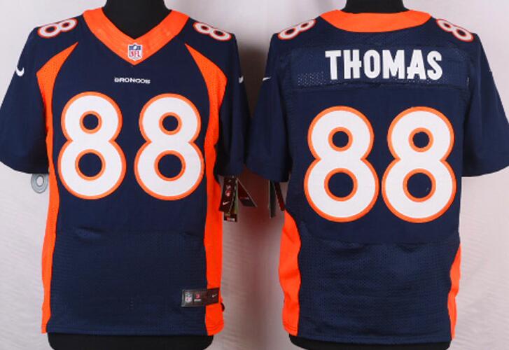 Nike Denver Broncos 88 Demaryius Thomas blue elite NFL Jerseys