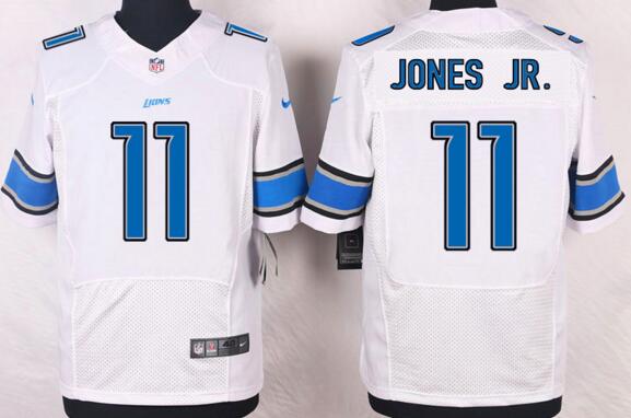 Nike Detroit Lions 11 Marvin Jones Jr white elite nfl jerseys