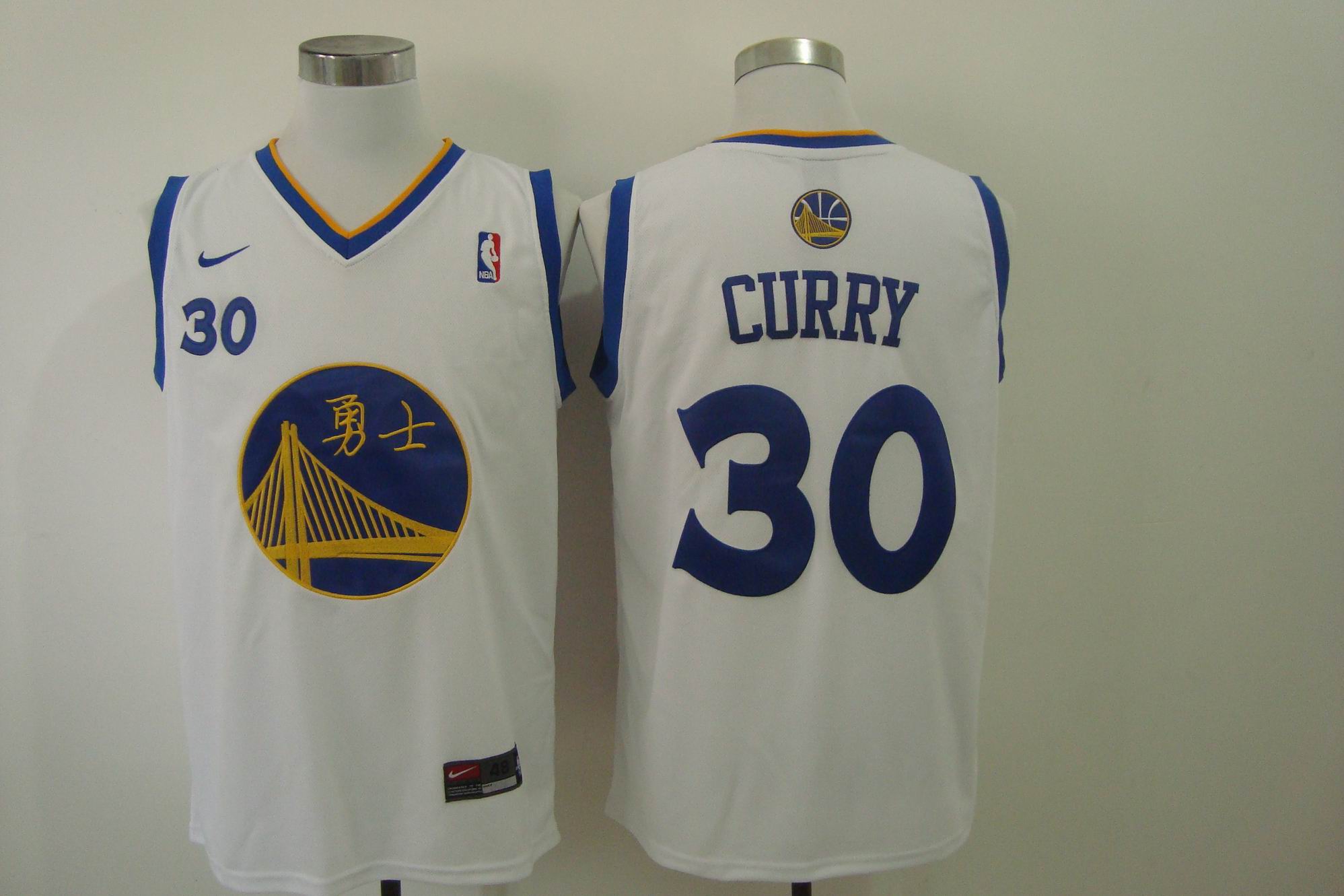 Nike Golden State Warriors 30 Stephen Curry white men nba basketball jerseys