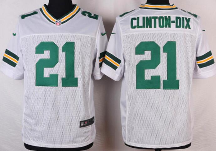 Nike Green Bay Packers 21 Clinton-Dix Elite NFL Jerseys White