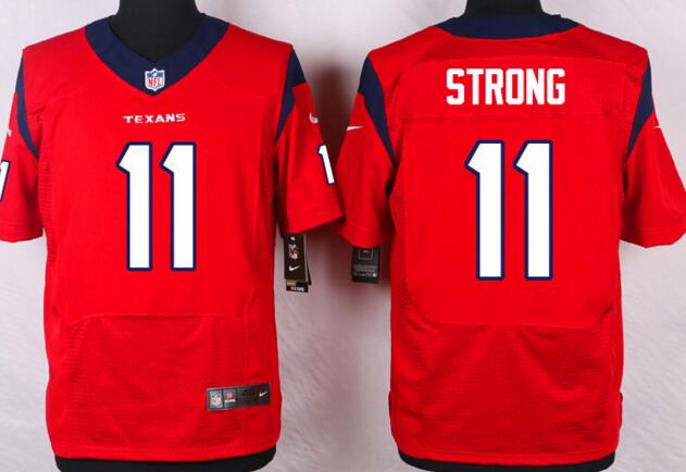 Nike Houston Texans 11 Jaelen Strong elite red men football NFL Jerseys