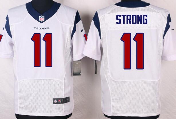 Nike Houston Texans 11 Jaelen Strong elite white men football NFL Jerseys