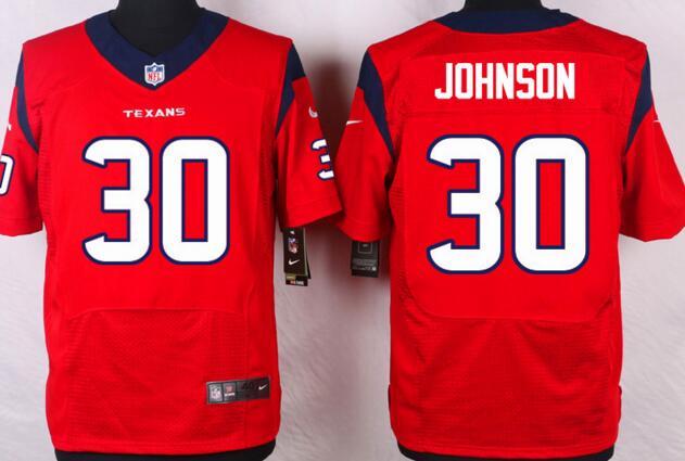 Nike Houston Texans 30 Kevin Johnson Elite red men football NFL Jerseys