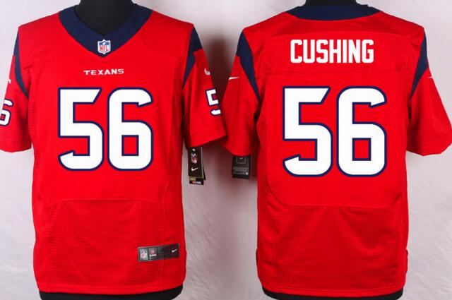 Nike Houston Texans 56 Brian Cushing red men Elite NFL football Jerseys