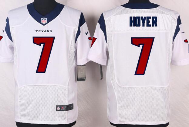Nike Houston Texans 7 Brian Hoyer white Elite NFL football Jersey