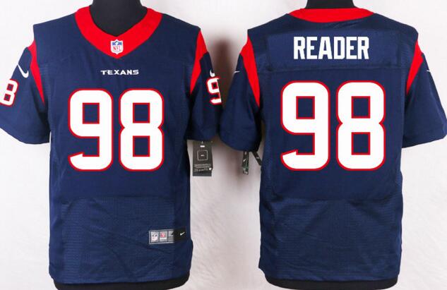 Nike Houston Texans 98 DJ Reader Elite Navy Blue NFL cheap Jerseys