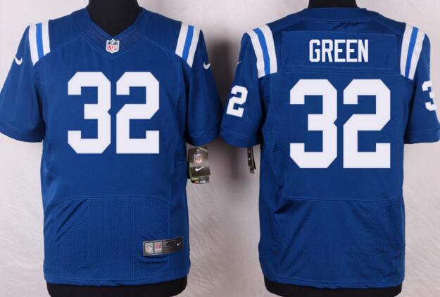 Nike Indianapolis Colts 32 T.J. Green elite Blue men NFL football Jerseys