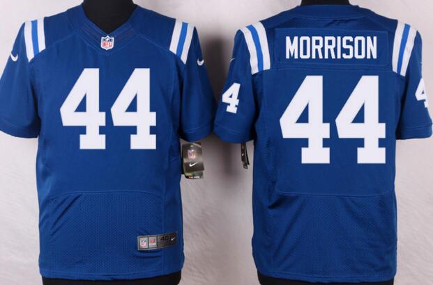 Nike Indianapolis Colts 44 Antonio Morrison men elite blue NFL football Jerseys