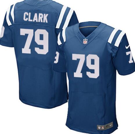 Nike Indianapolis Colts 79 Le Raven Clark elite Blue NFL Jerseys