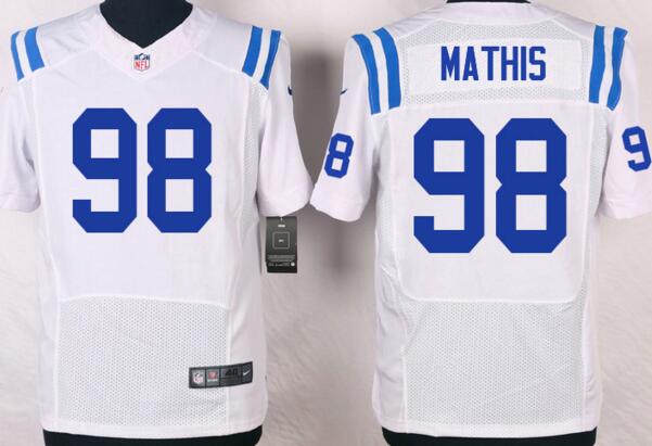 Nike Indianapolis Colts 93 Erik Walden white NFL Elite football Jerseys