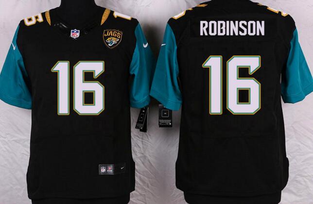 Nike Jacksonville Jaguars 16 Denard Robinson elite black NFL Jerseys