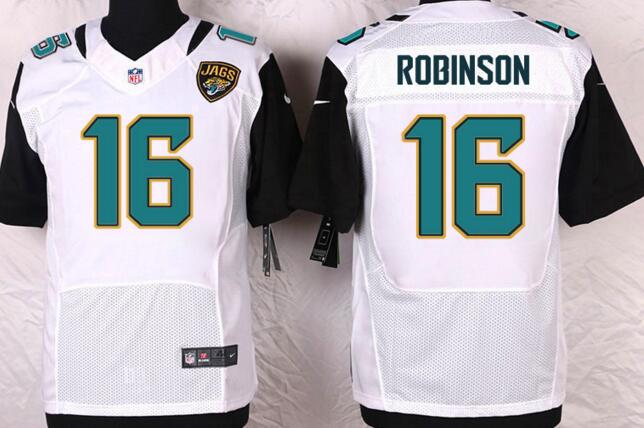 Nike Jacksonville Jaguars 16 Denard Robinson elite white men NFL football Jerseys