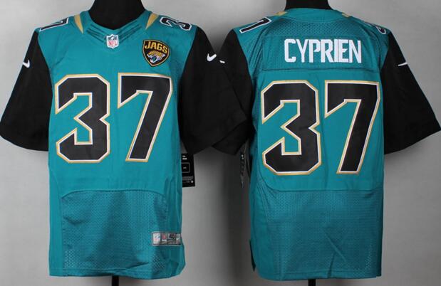 Nike Jacksonville Jaguars 37 John Cyprien elite green NFL Jersey