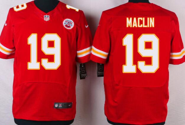 Nike Kansas City Chiefs 19 Jeremy Maclin elite men Red NFL football Jerseys
