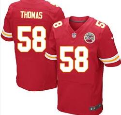 Nike Kansas City Chiefs 58 Derrick Thomas Elite Red