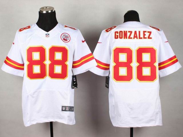 Nike Kansas City Chiefs 88 Tony Gonzalez white NFL Jerseys
