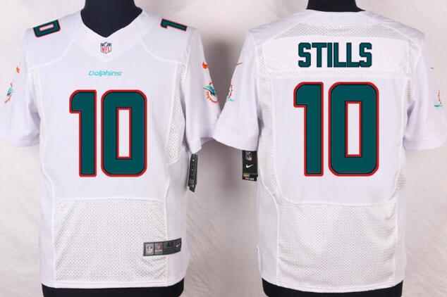 Nike Miami Dolphins 10 Kenny Stills Aqua white nfl elite jerseys