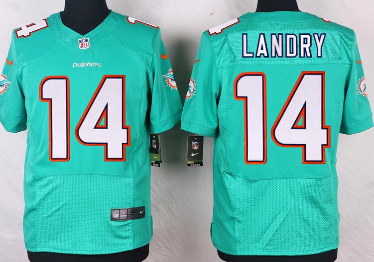 Nike Miami Dolphins 14 Jarvis Landry Elite Green light NFL Jerseys