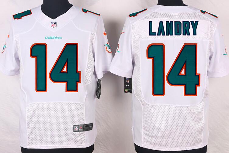 Nike Miami Dolphins 14 Jarvis Landry Elite white NFL Jerseys