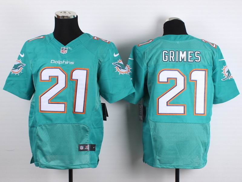 Nike Miami Dolphins 21 Brent Grimes green elite nfl jerseys