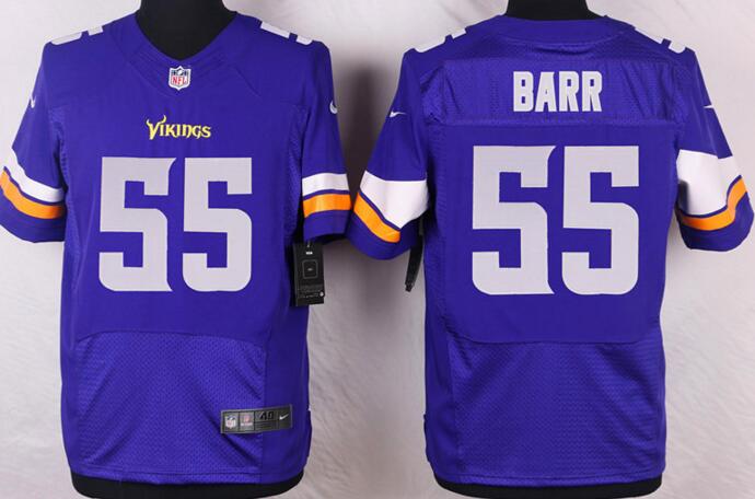 Nike Minnesota Vikings 55 Anthony Barr Elite blue NFL Jerseys