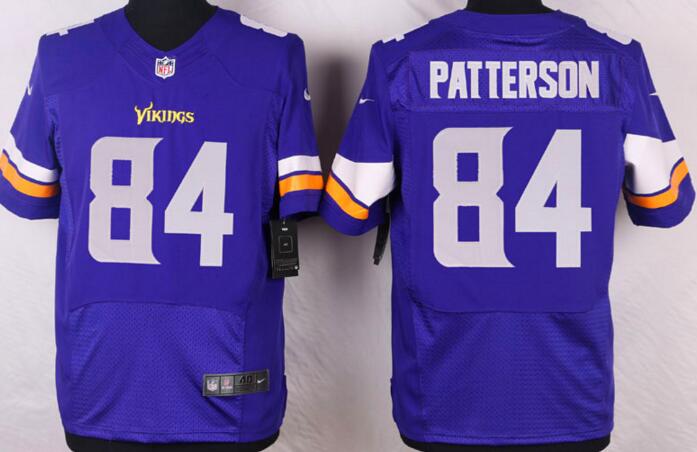 Nike Minnesota Vikings 84 Cordarrelle Patterson purple elite nfl jersey