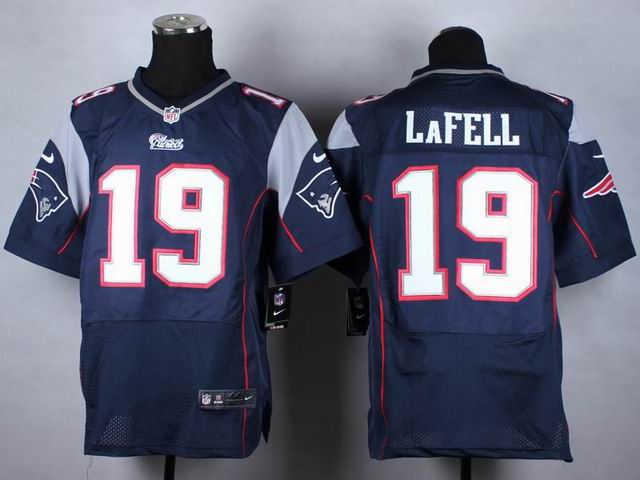 Nike New England 19 Brandon LaFell Elite blue nfl Jersey