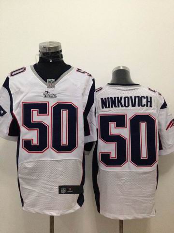 Nike New England Patriots 50 Rob Ninkovich  white blue Jersey