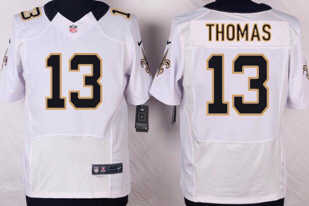 Nike New Orleans Saints 13 Michael Thomas white men elite nfl football jersey