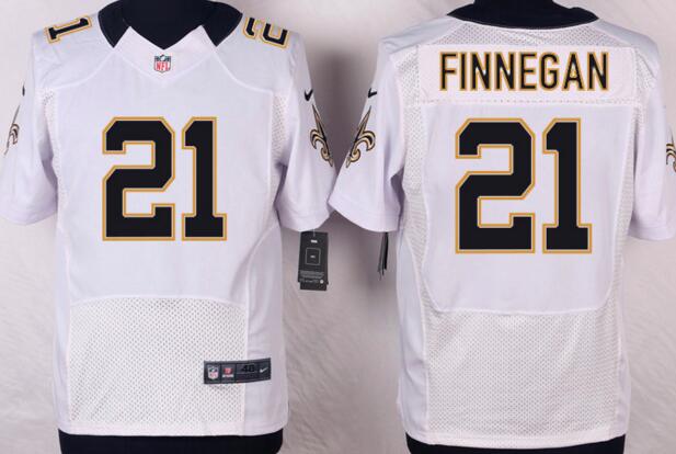 Nike New Orleans Saints 21 Cortland Finnegan Elite White NFL Jerseys