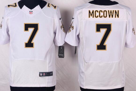 Nike New Orleans Saints 7 Luke McCown white men elite nfl football jersey