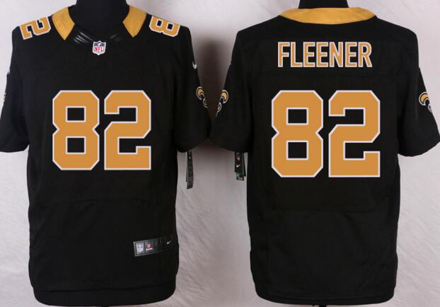 Nike New Orleans Saints 82 Coby Fleener black men elite nfl football jersey