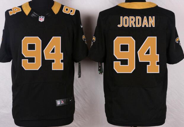 Custom Nike New Orleans Saints 94 Cameron Jordan white men elite nfl football Jerseys