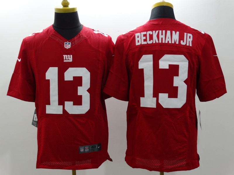 Nike New York Giants 13 Odell Beckham Jr red elite nfl jerseys