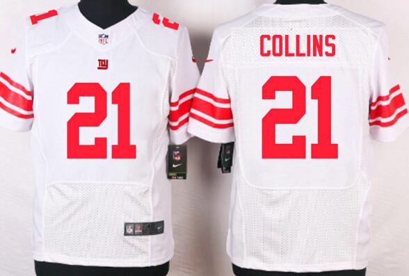 Nike New York Giants 21 Landon Collins white Elite NFL football Jerseys