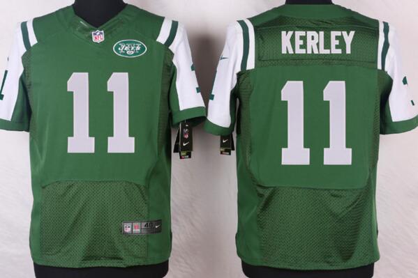 Nike New York Jets 11 Jeremy Kerley NFL Elite Green jerseys